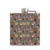 Flasques Arrière - plan vert de l'automne (Dos)