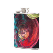 Flasques Art abstrait Galaxie Cercles (Gauche)