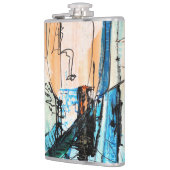 Flasques Art Abstrait original (Gauche)