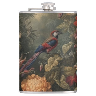 Flasques Art botanique vintage de paradis tropical de perro