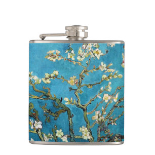 Flasques Art célèbre - Arbre aux amandes en fleurs. Vincent