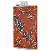 FLASQUES ART CROCODILE (Gauche)