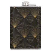 Flasques Art Déco : L'élégance de l'or noir. (Dos)