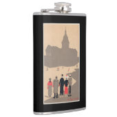 Flasques Art déco SceneParis, France de Le Pantheon (Droite)