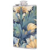 Flasques Art Morris aux fleurs (Gauche)