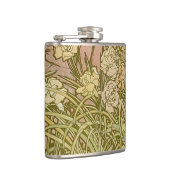 Flasques Art Nouveau Alfonse Mucha fleurs d'oeillets floral (Droite)