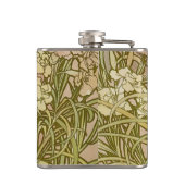 Flasques Art Nouveau Alfonse Mucha fleurs d'oeillets floral (Dos)