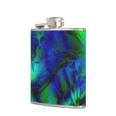 Flasques Art numérique Cool moderne Abstrait unique (Gauche)