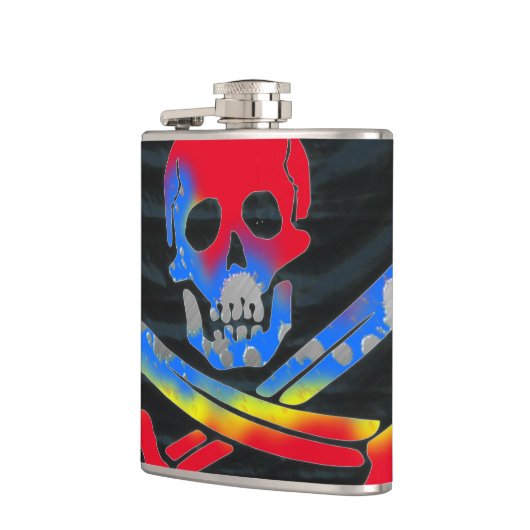 Flasques Artsy Skull (Gauche)