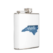 Flasques Asheville Caroline du Nord Grain de bois (Droite)