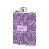 Flasques Assez pourpre et lilas floraux (Gauche)