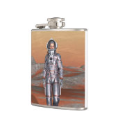 Flasques Astronaute Mars - Explorateur de l'espace sur une (Gauche)