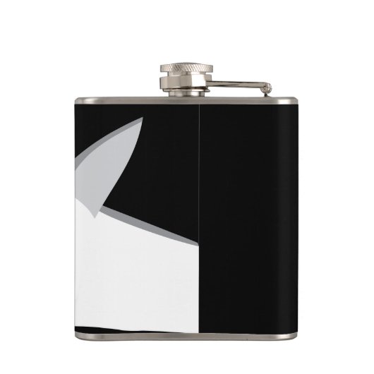 Flasques Attaque drôle de requin (Dos)