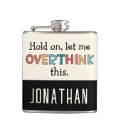 Flasques Attendez-Moi Laissez-Moi Surpenser Cette drôle Per (Devant)