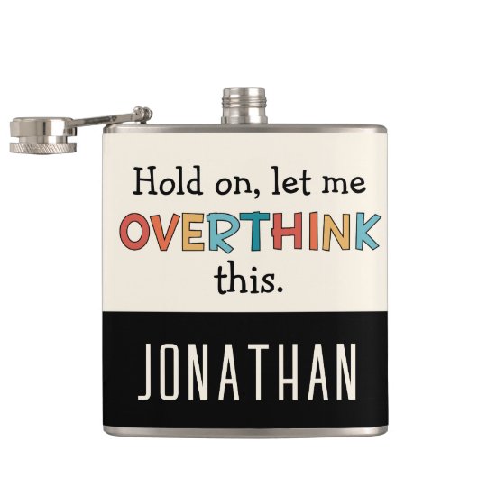 Flasques Attendez-Moi Laissez-Moi Surpenser Cette drôle Per (Ouvert)