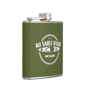 Flasques Au Sable River Michigan Kayak (Droite)