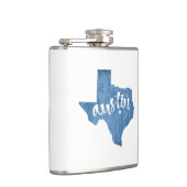 Flasques Austin, Texas Wood Grain (Droite)