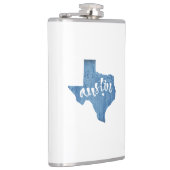 Flasques Austin, Texas Wood Grain (Droite)