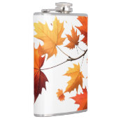 Flasques Authumn leaves Vinyl Wrapped Flask (Droite)