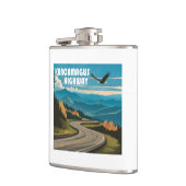 Flasques Autoroute Kancamagus New Hampshire Eagle (Gauche)