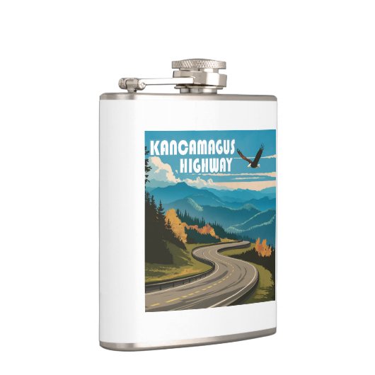 Flasques Autoroute Kancamagus New Hampshire Eagle (Droite)