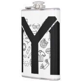 Flasques avec vinyle pièces cycliste (Gauche)