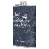 Flasques Aventure commence Elegant Voyage Devis Personnalis (Gauche)