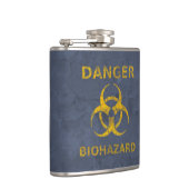 Flasques Avertissement sur les risques biologiques en détre (Droite)