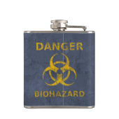 Flasques Avertissement sur les risques biologiques en détre (Dos)