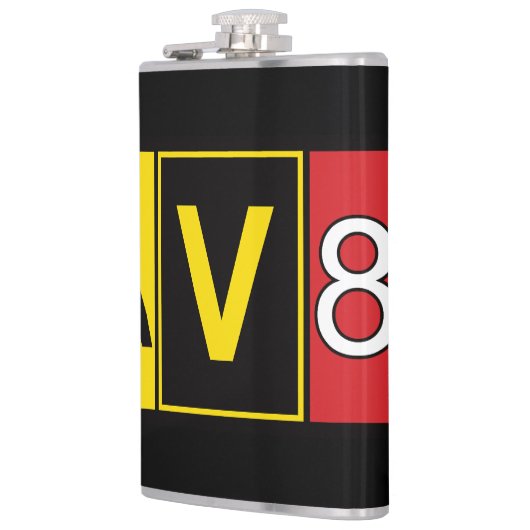 Flasques Aviateur - AV8R - (Gauche)