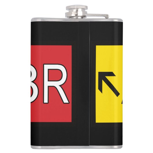 Flasques Aviateur - AV8R - (Dos)