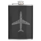 Flasques Avion (Devant)