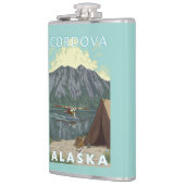 Flasques Avion de Bush et pêche - Cordova, Alaska (Gauche)