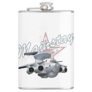 Flasques Avion militaire de dessin