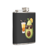 Flasques Avocado Amusants Vacances joyeuses Tropical Drink (Droite)