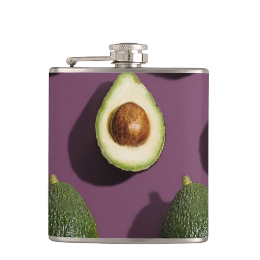 Flasques Avocado vert violet (Devant)