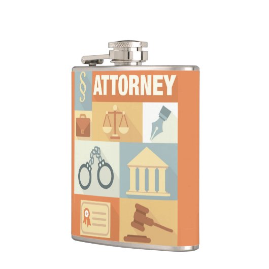 Flasques Avocat professionnel Iconic Conçu (Gauche)