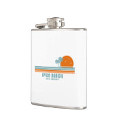 Flasques Avon Beach Caroline du Nord Sun Palm Trees (Gauche)