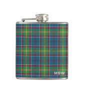 Flasques Ayrshire Tartan Monogrammé (Devant)