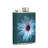 Flasques Azur marguerite en cuir foncé (Droite)