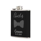 Flasques Bachelor partie Groom Bow Cravate (Gauche)