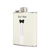 Flasques Bachelor Party Best Man Tuxedo Mariage Flask (Gauche)