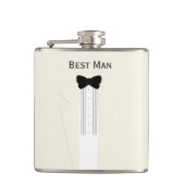 Flasques Bachelor Party Best Man Tuxedo Mariage Flask (Devant)