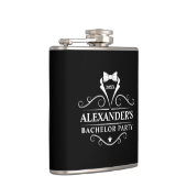 Flasques Bachelor Party Tuxedo Cravate noir  (Droite)