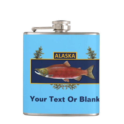 Flasques Badge du pêcheur de combat de l'Alaska (Devant)