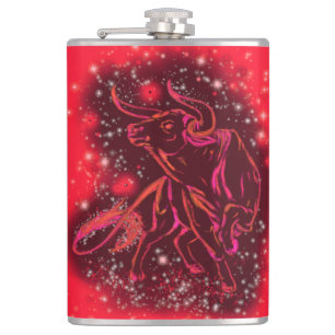 Flasques Bague Magic Red Neon - Nuit étoilée Extraordinaire