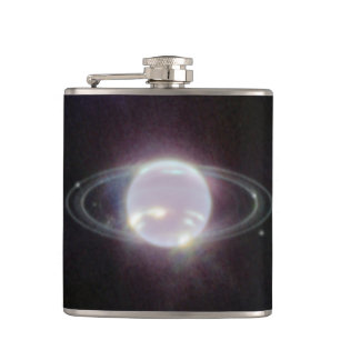 Flasques Bagues JWST de la planète Neptune