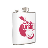 Flasques Bak Sida ↑ Farang écrit dans Thai Isaan Dialect dé (Droite)