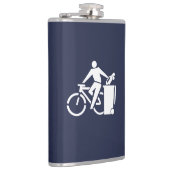 Flasques Balade En Vélo, Tracer Votre Voiture (Droite)