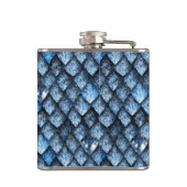Flasques Balance de dragon / gemmes bleues (Dos)